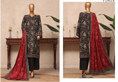 Riwayat Geometric Printed Suit - V-25922 R